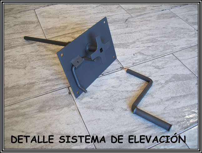 Sistema de elevacin desmontable