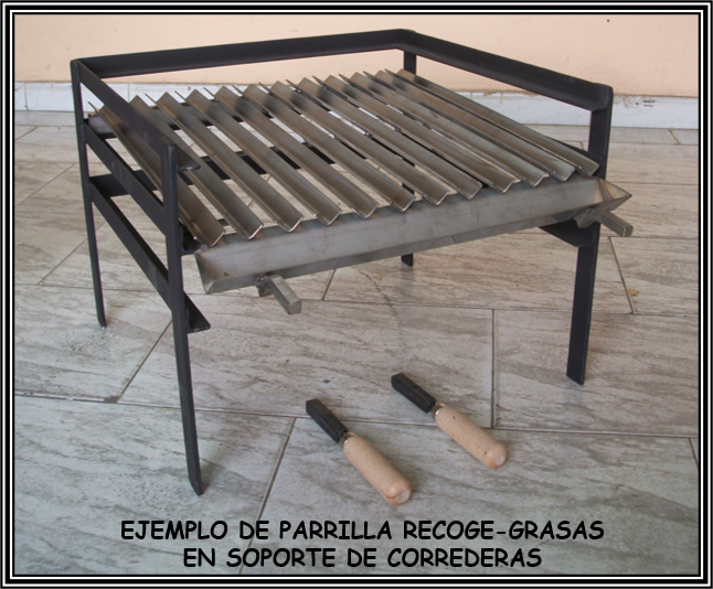 Parrilla de asado argentina. Para barbacoas metalicas o de obra