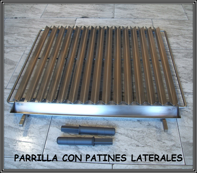 Parrilla de asado argentina para barbacoas metalicas o de obra