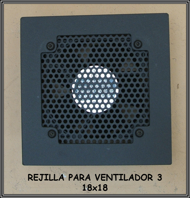 Rejilla para Ventilador 3 - 18x18