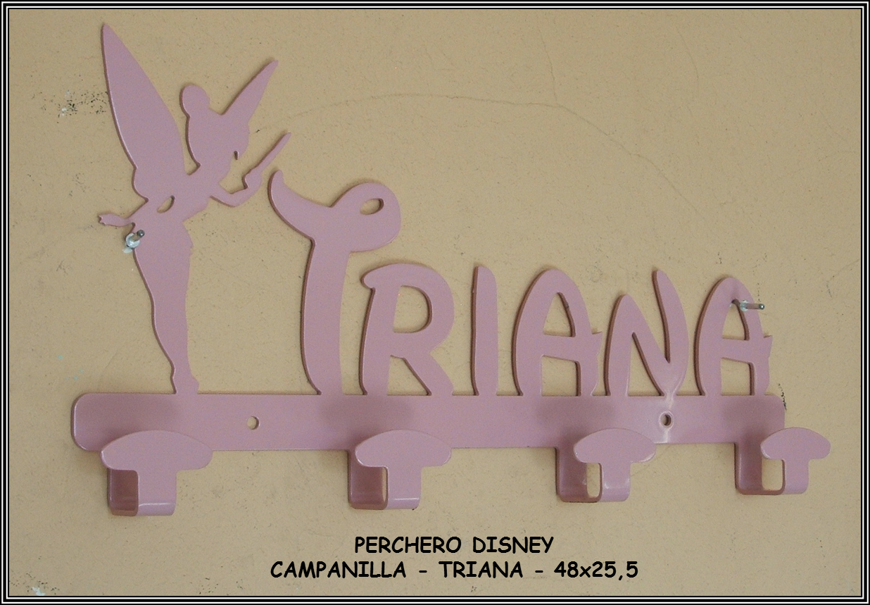 Perchero DISNEY - Campanilla - Triana - METAL CNC